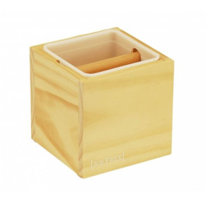 Drevený Knock box (Oklepávač na kávu) - Svetlý