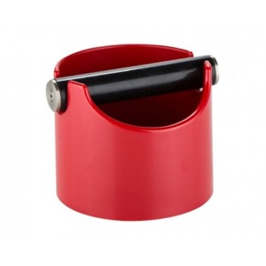 Plastový Knock box (Oklepávač na kávu) - Červený